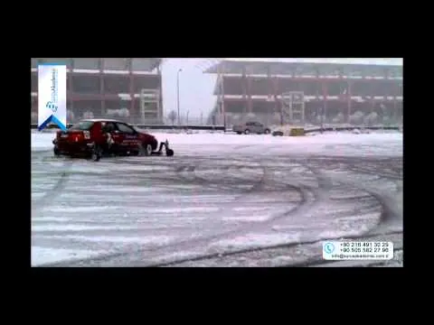 Skidcar Karda drift eğitimi