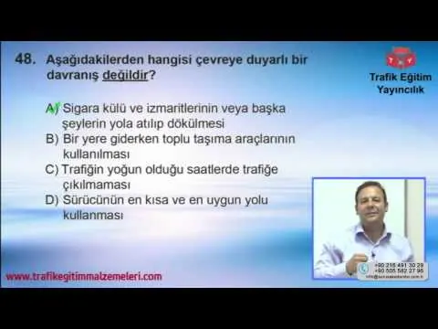 Çetin Büyükçınar - Test Çözümlü Konu Anlatımı Part 17