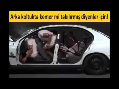 Arka Koltuk Emniyet Kemeri Önemi